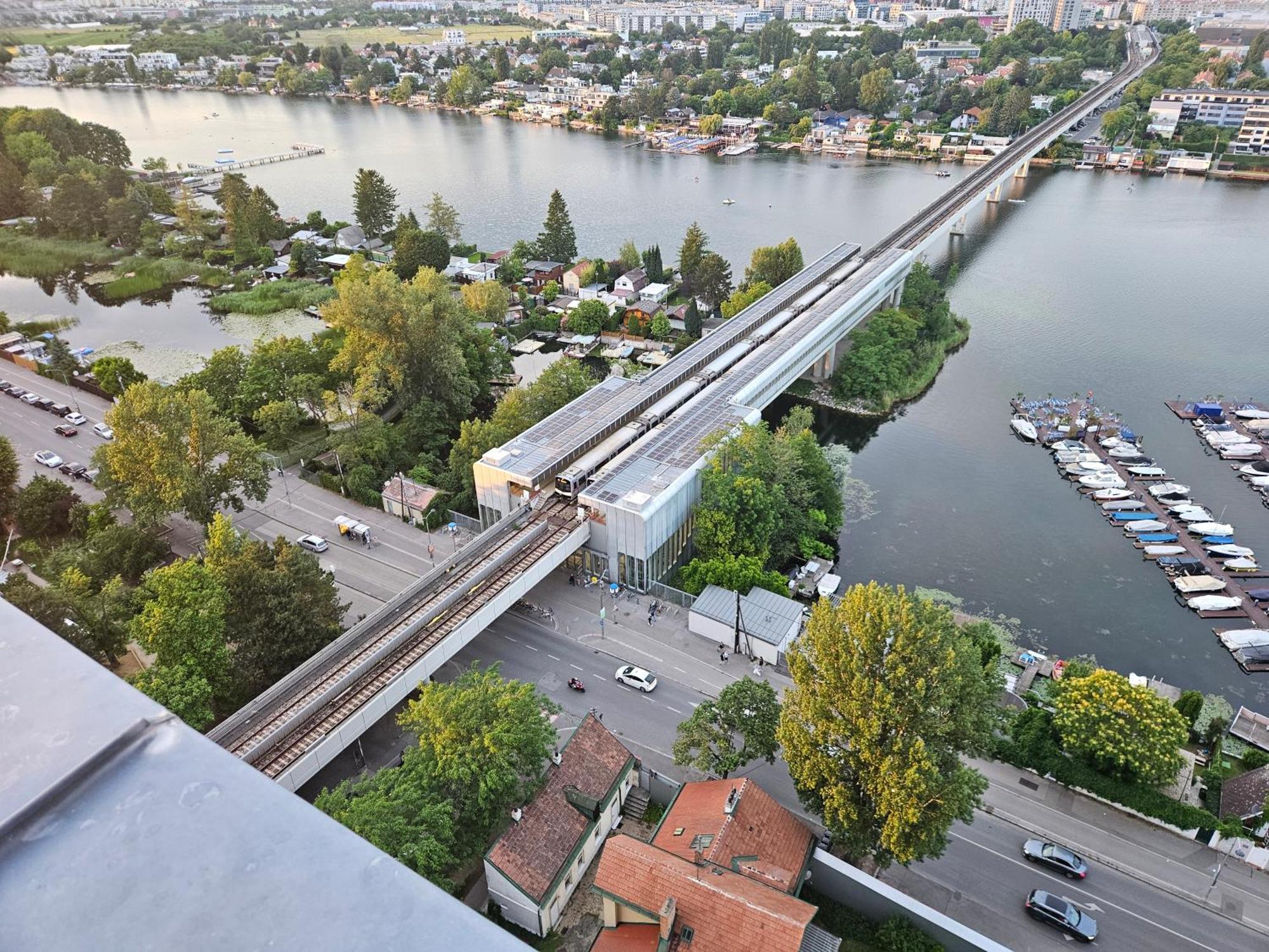 Yuki'S Place - Un-Vic, Danube Beach And Subway Near To Downtown Wien Eksteriør billede